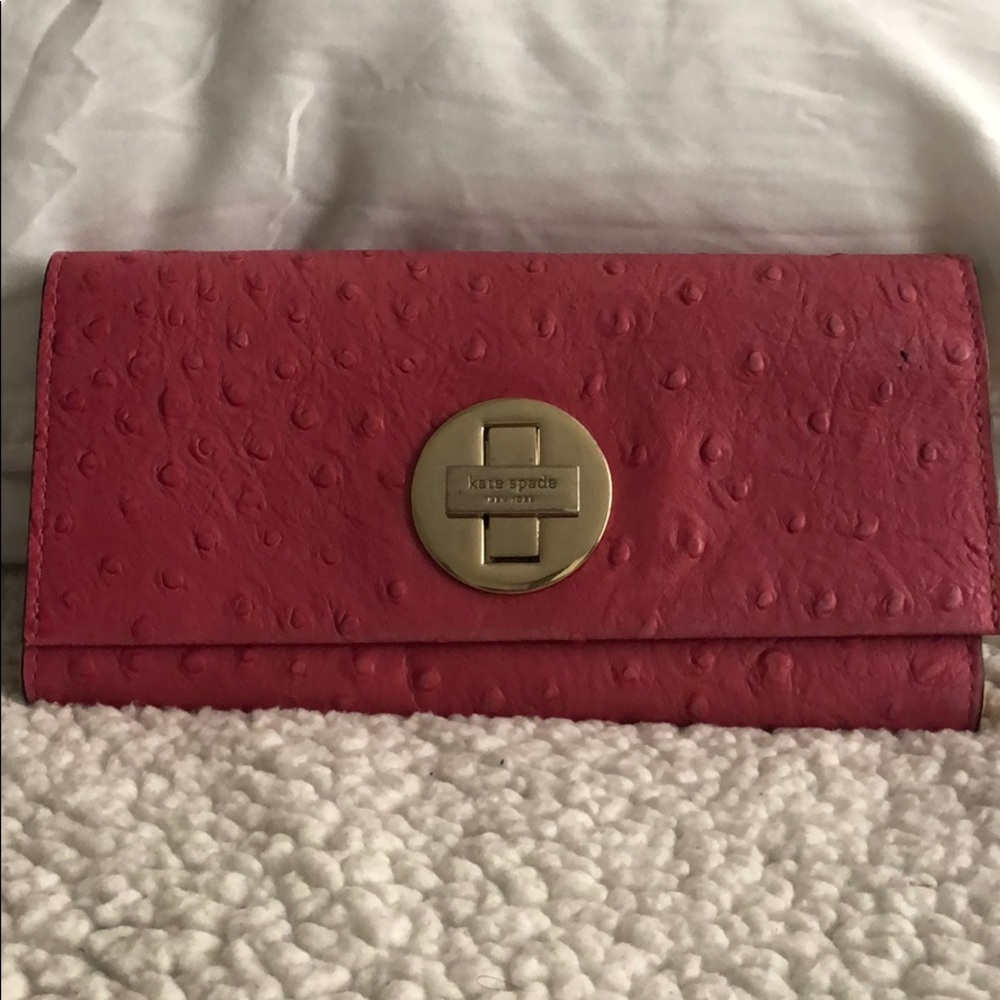 Pink Kate Spade Wallet